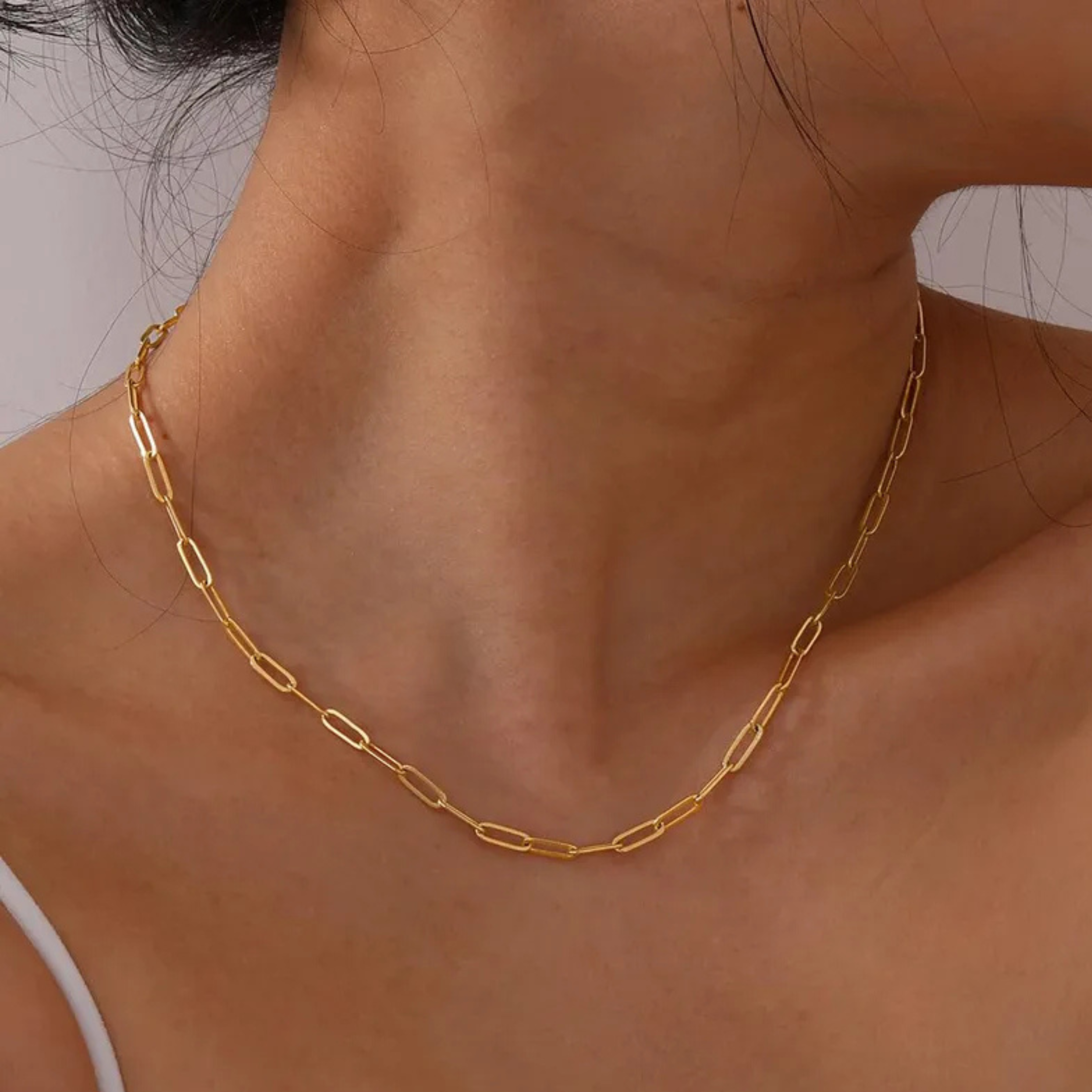 Paperclip Chain Necklace