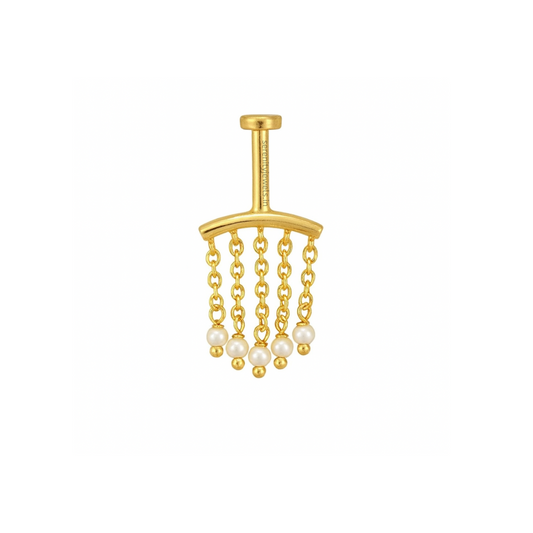 Pearl Drop Bugadi - S925 (1 pc)