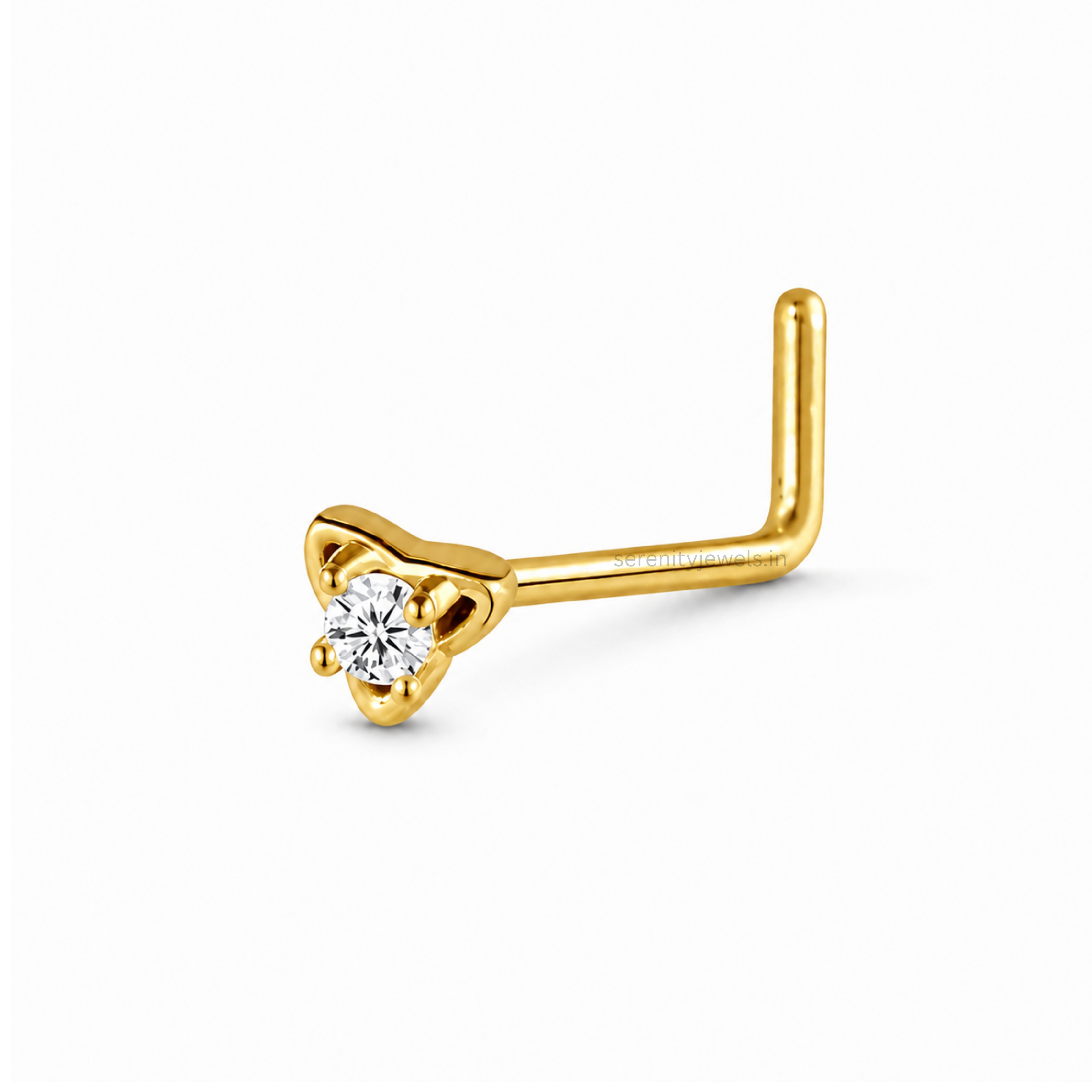 Petite Spark Nose Stud  - SINGLE