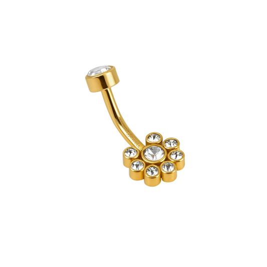 Radiant Daisy Belly Stud  - SINGLE