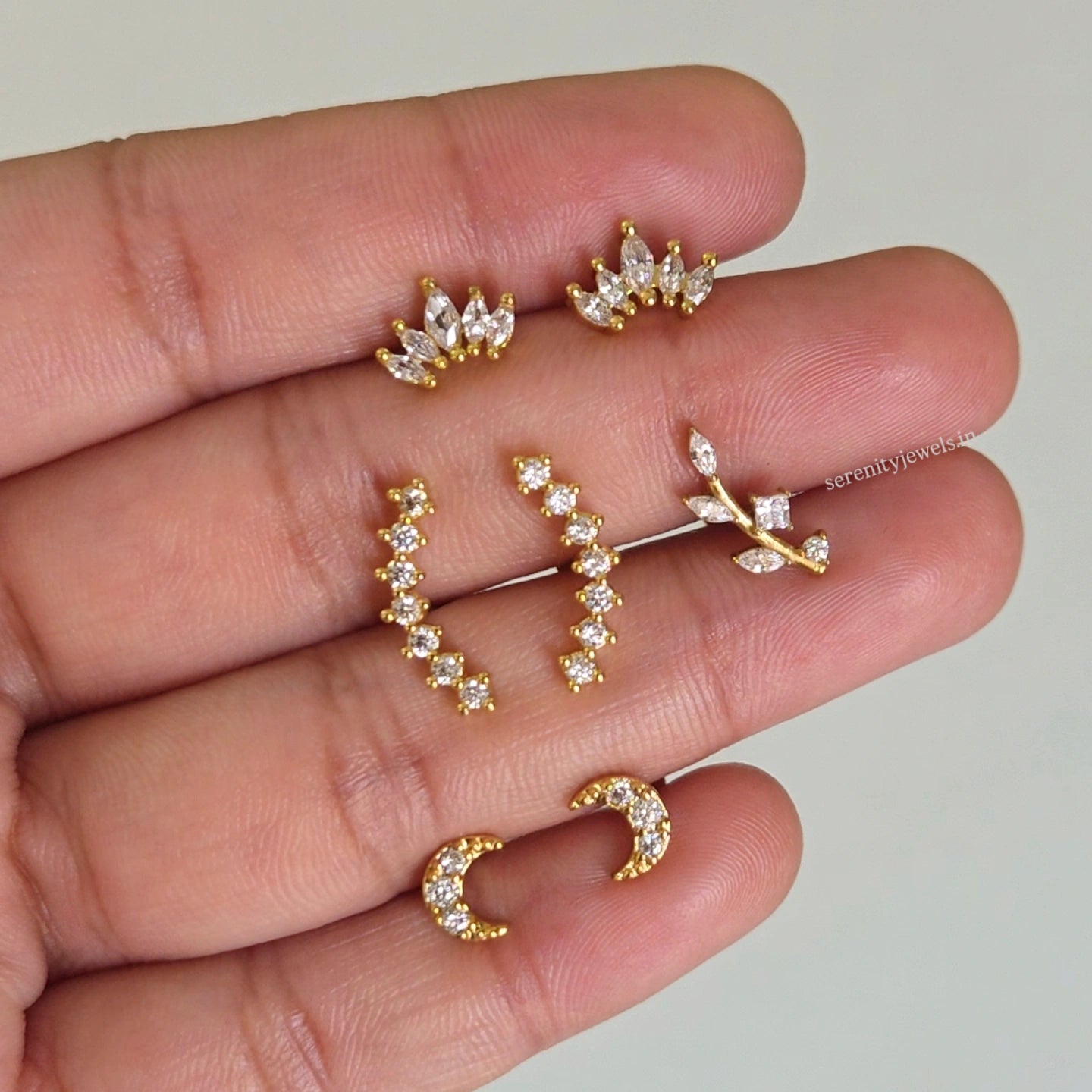 Climber Flat Studs - PAIR