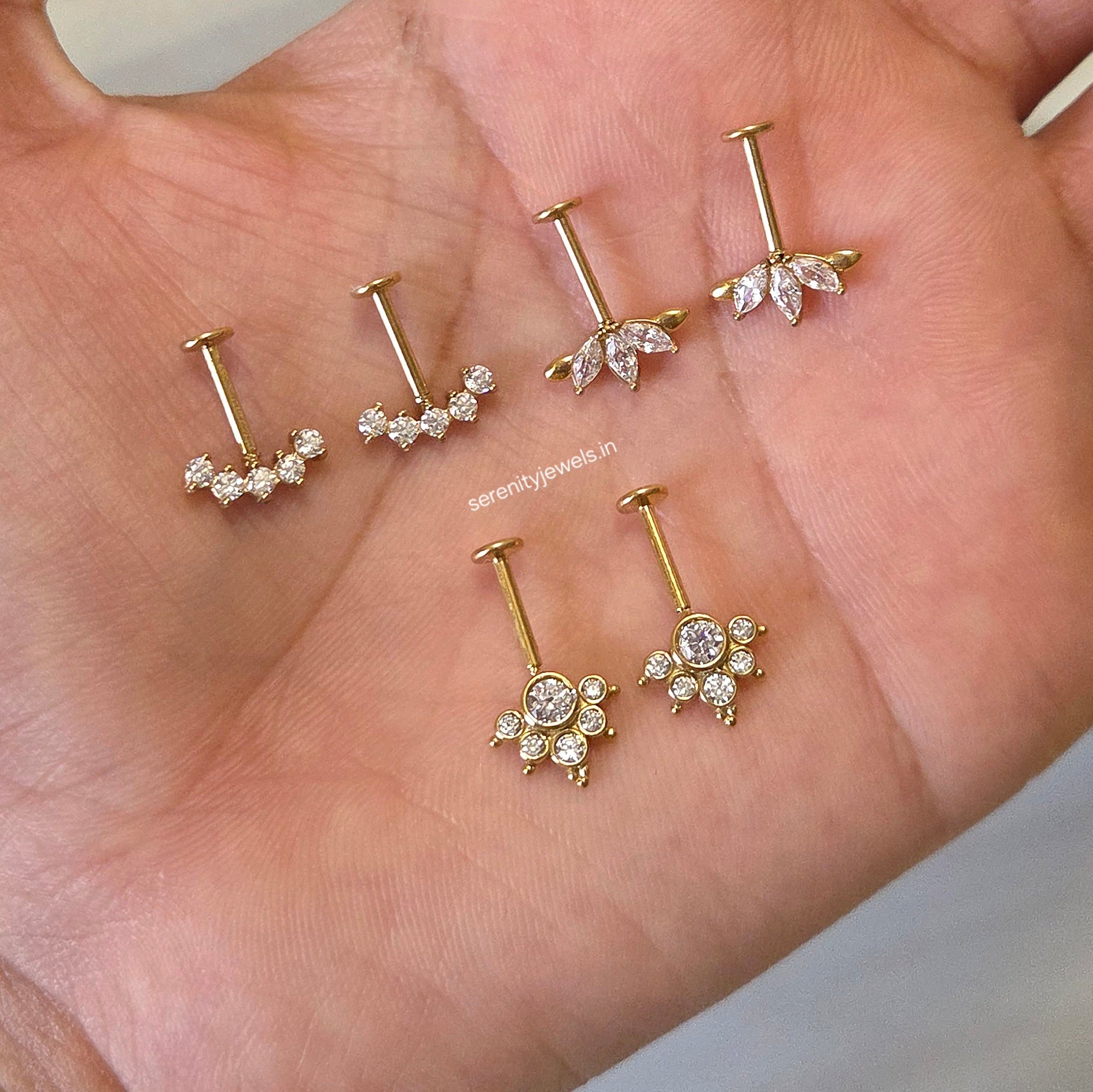 Sahar Bugadi Studs - PAIR