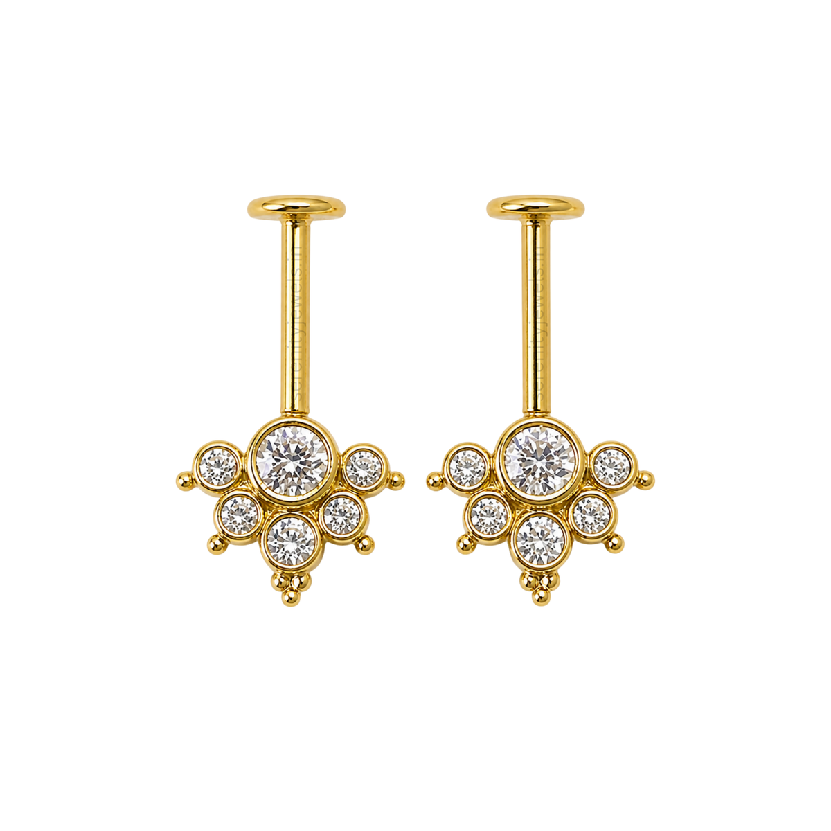 Sahar Bugadi Studs - PAIR