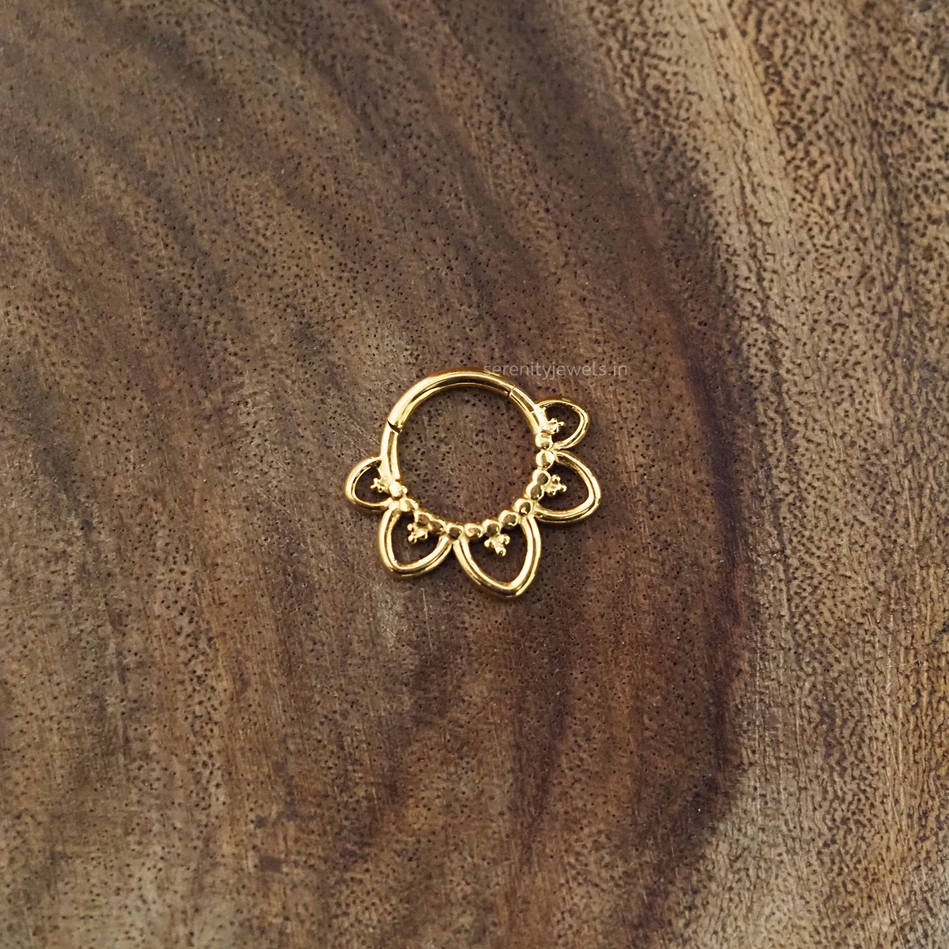 Serena Daith Hoop Stud - SINGLE