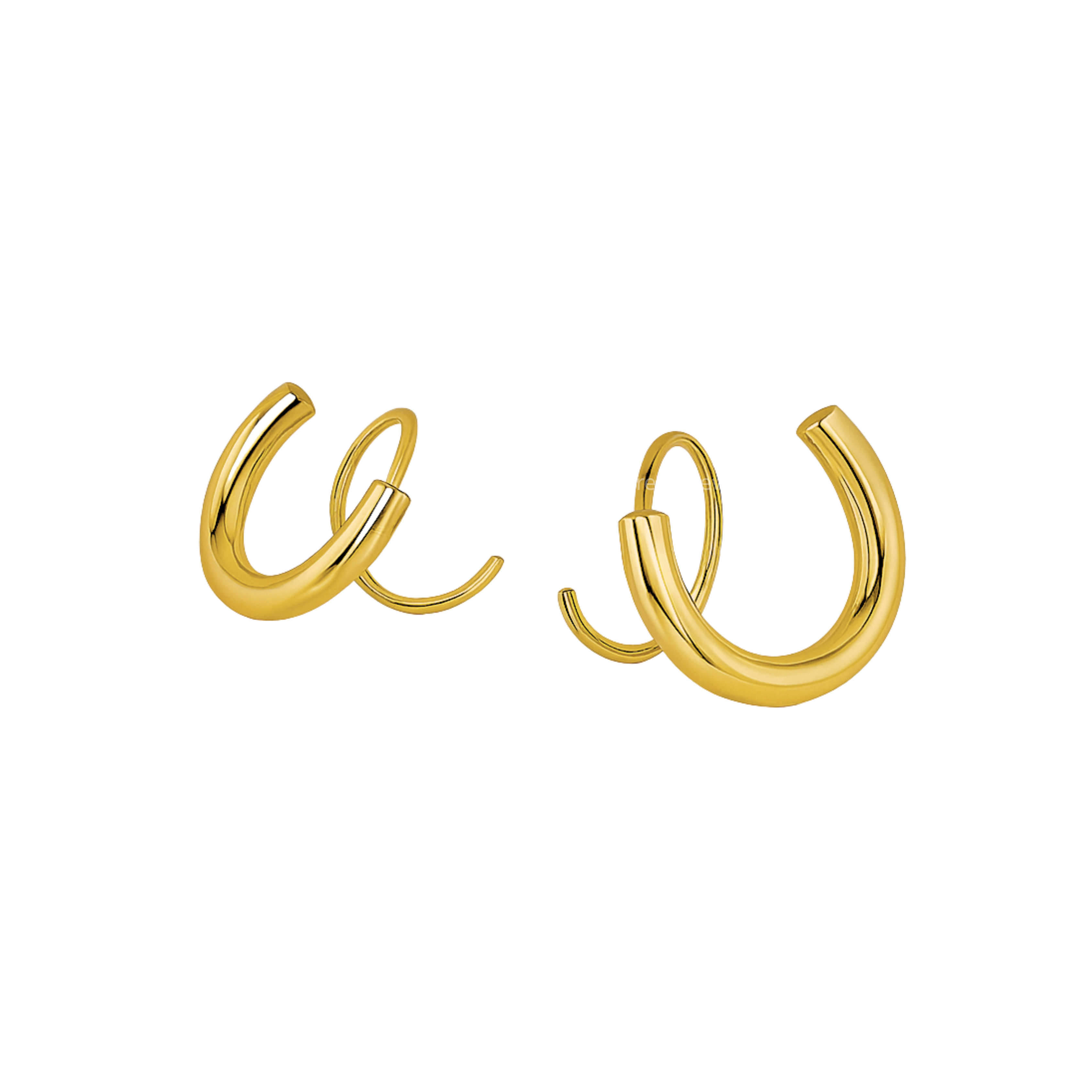 Gyro Twist Hoops