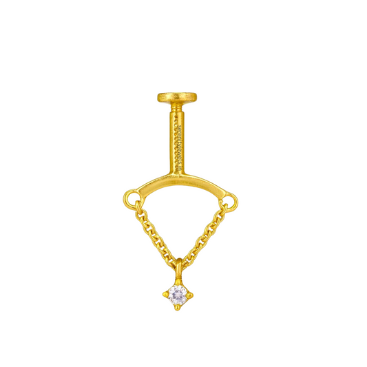Solitaire Hanging Bugadi - S925 (1 pc)