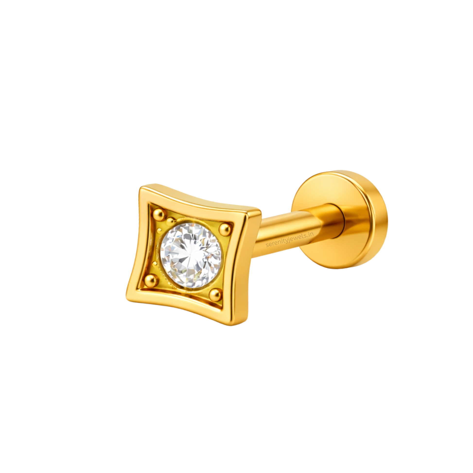 Spark Flat Studs - PAIR