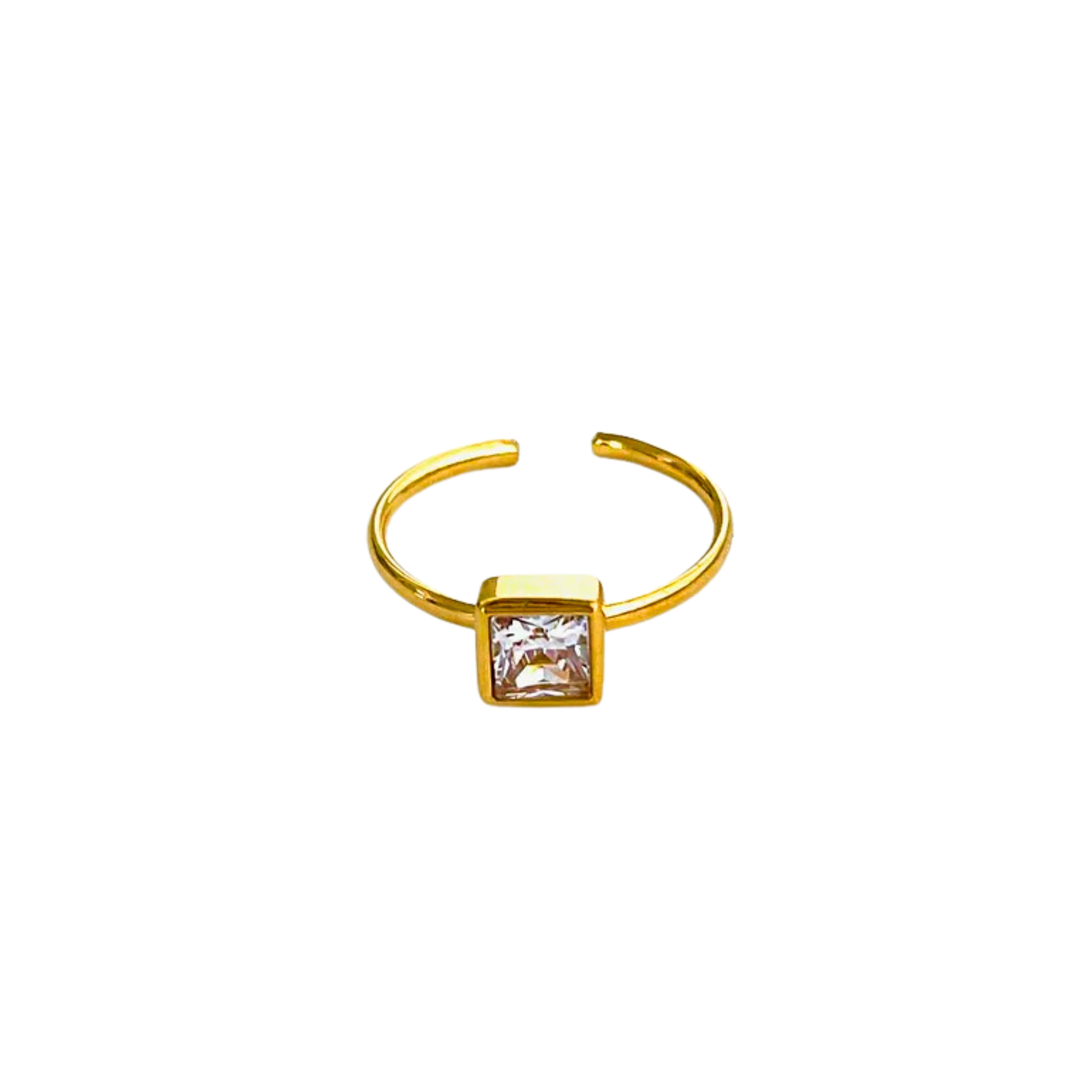 Square Open Ring