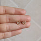 Heart studs - Pair Serenity Jewels
