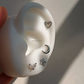 Heart studs - Pair 5 Serenity Jewels