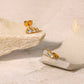 Faith zircon studs