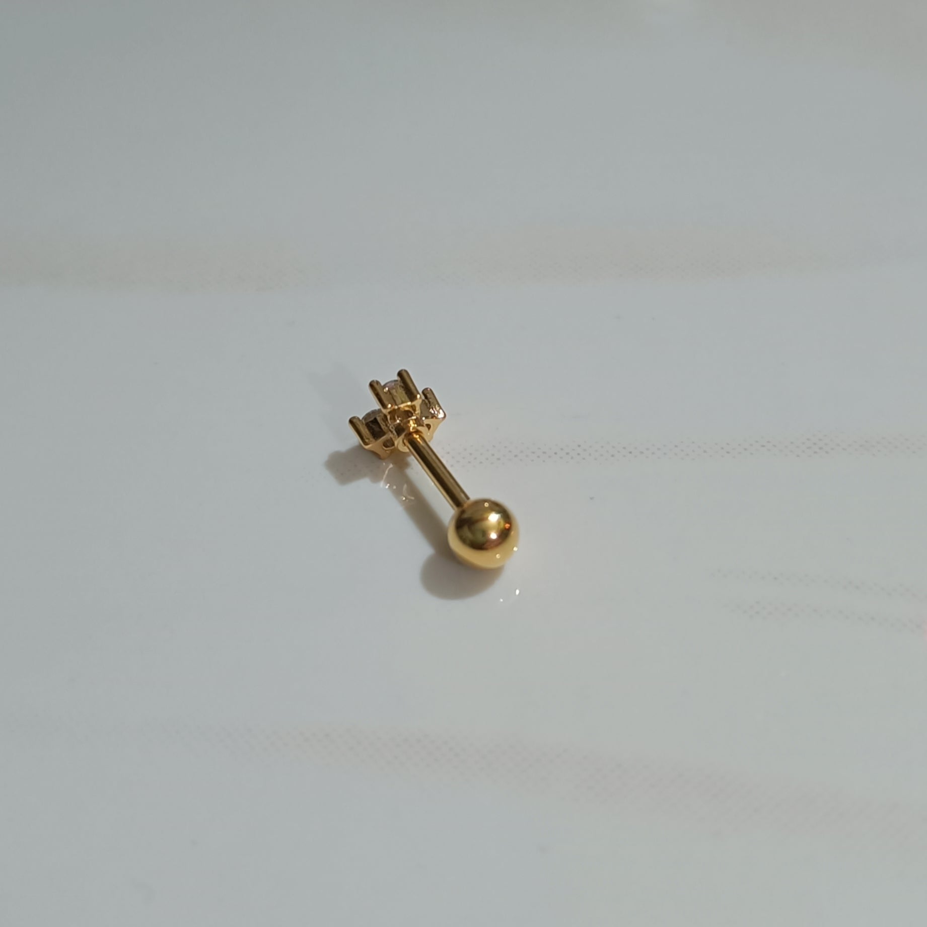 Three stone studs - Pair Serenity Jewels
